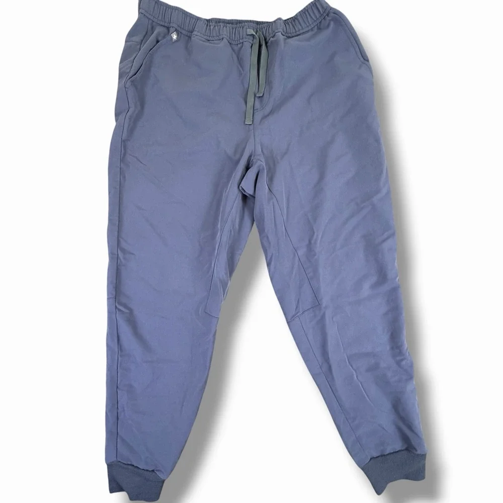 FIGS Mens Jogger Scrub Pants Blue XL Short MXXSW2004S PO 2703